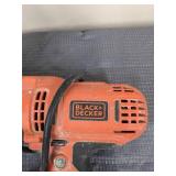 Pair of Electric Tools: Hitachi Orbit Sander and Black and Decker Drill Driver