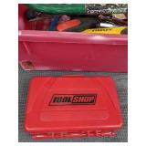 Various Tools Including Screwdrivers, Hammers, Drill Bits and More