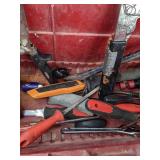 Hitachi Drill Bit Set and Stack-On Tool Box with Various Tools