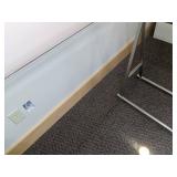 Large Rectangle Glass Top Table