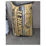 Mastercraft Concrete Mix Bag and Quikrete High Strength Concrete Mix
