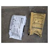 Mastercraft Concrete Mix Bag and Quikrete High Strength Concrete Mix