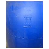 200L Blue Barrel and Black Lid