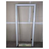 ABC Supply White Garage Service Door Frame