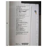 ABC Supply White Garage Service Door Frame