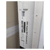 ABC Supply White Garage Service Door Frame