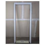 ABC Supply White Garage to Mudroom Door Frame