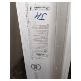 ABC Supply White Garage to Mudroom Door Frame