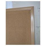 Foray Oak Finish Cork Board