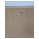 Foray Oak Finish Cork Board