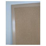 Foray Oak Finish Cork Board