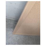 Foray Oak Finish Cork Board
