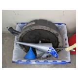 Gas Cans, Funnels, Oil Pan and More