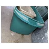 Variety of Storage and Trash Cans with No Lids