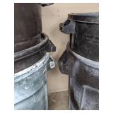 Variety of Storage and Trash Cans with No Lids