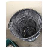 Variety of Storage and Trash Cans with No Lids