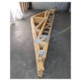 Set of 9 Timber Frame Roof Trusses