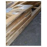 Set of 9 Timber Frame Roof Trusses