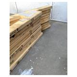 Set of 9 Timber Frame Roof Trusses