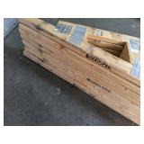 Set of 9 Timber Frame Roof Trusses