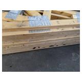 Set of 9 Timber Frame Roof Trusses