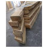 Set of 9 Timber Frame Roof Trusses