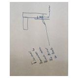 Set of (2) Custom Mirror Frames