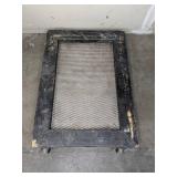 Black Rolling Cart with Black Rolling Dolly