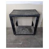 Black Rolling Cart with Black Rolling Dolly