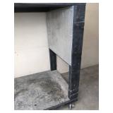 Black Rolling Cart with Black Rolling Dolly