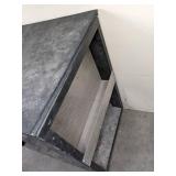 Black Rolling Cart with Black Rolling Dolly