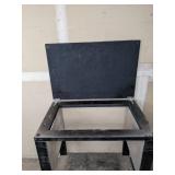 Black Rolling Cart with Black Rolling Dolly