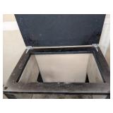 Black Rolling Cart with Black Rolling Dolly