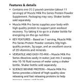 3 Brand New Muscle Milk Pro Series Protein Powder Supplement Slammin