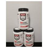 3 Brand New Muscle Milk Pro Series Protein Powder Supplement Slammin