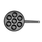 Brand New Cast Iron Stuffed Pancake 8" Black Pan
