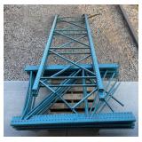 Teardrop Pallet Racking Sections - Uprights, Cross Beams and Wire Grates