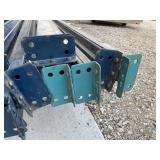 Teardrop Pallet Racking Sections - Uprights, Cross Beams and Wire Grates