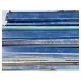 Teardrop Pallet Racking Sections - Uprights, Cross Beams and Wire Grates