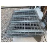 Teardrop Pallet Racking Sections - Uprights, Cross Beams and Wire Grates