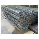 Teardrop Pallet Racking Sections - Uprights, Cross Beams and Wire Grates