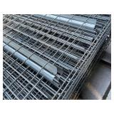 Teardrop Pallet Racking Sections - Uprights, Cross Beams and Wire Grates
