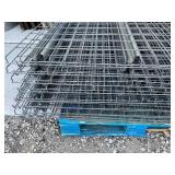 Teardrop Pallet Racking Sections - Uprights, Cross Beams and Wire Grates