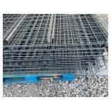 Teardrop Pallet Racking Sections - Uprights, Cross Beams and Wire Grates