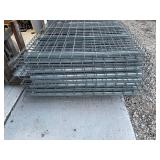 Teardrop Pallet Racking Sections - Uprights, Cross Beams and Wire Grates