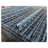 Teardrop Pallet Racking Sections - Uprights, Cross Beams and Wire Grates