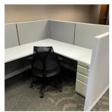 Cubicle Partition Walls with Glass