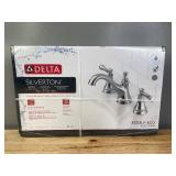 Brand New Delta Silverton 8 in. Widespread 2-Handle Bathroom Faucet in Chrome