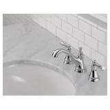 Brand New Delta Silverton 8 in. Widespread 2-Handle Bathroom Faucet in Chrome