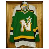 Brand New Minnesota North Stars Throwback Mike Modano NHL Hockey Jersey Men